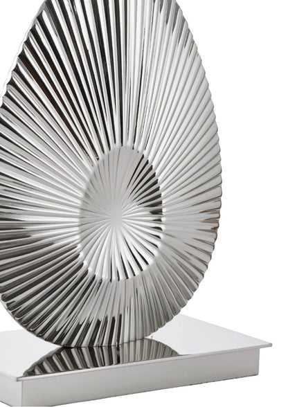 Simeto Table Light 60W SW Polished Nickel Die Cast Aluminium Alloy - 60cm Height