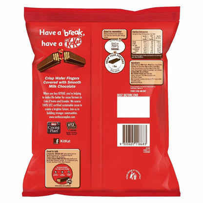 Nestle Kit Kat 700g Bag 50 x 14g Chocolate Bar Perfect For Party Sweet Tea Snack