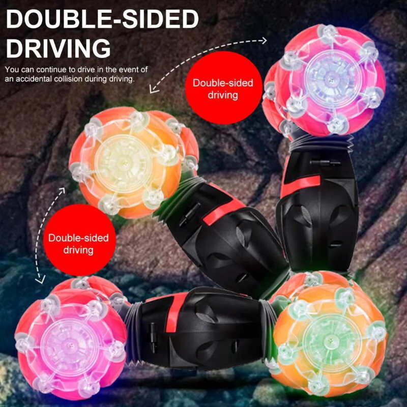 WSD Toys Gesture Sensing RC Stunt Car 2024 - Tumbling, 360° Spinning, Wall Flip
