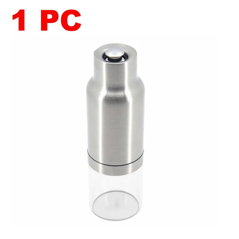 CARAHAN Salt / Pepper Gravity Activated Electric Grinder Set Adjustable & AUTO