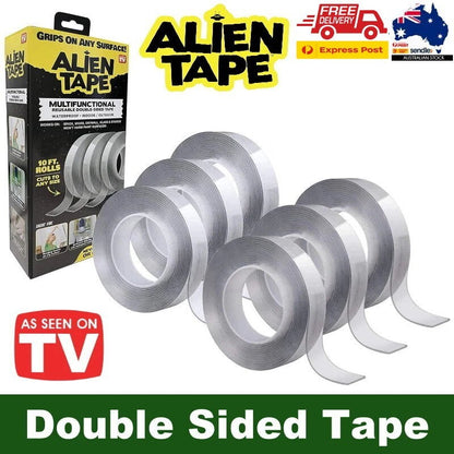 Alien Tape Nano Double Sided Tape Multipurpose Removable Adhesive Hold 7.94kg