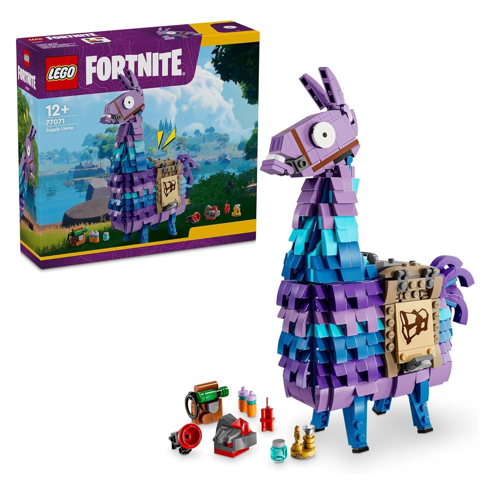 LEGO 77071 Fortnite Supply Llama Pinata Display Model Set Gamer Gift 691pcs 12+