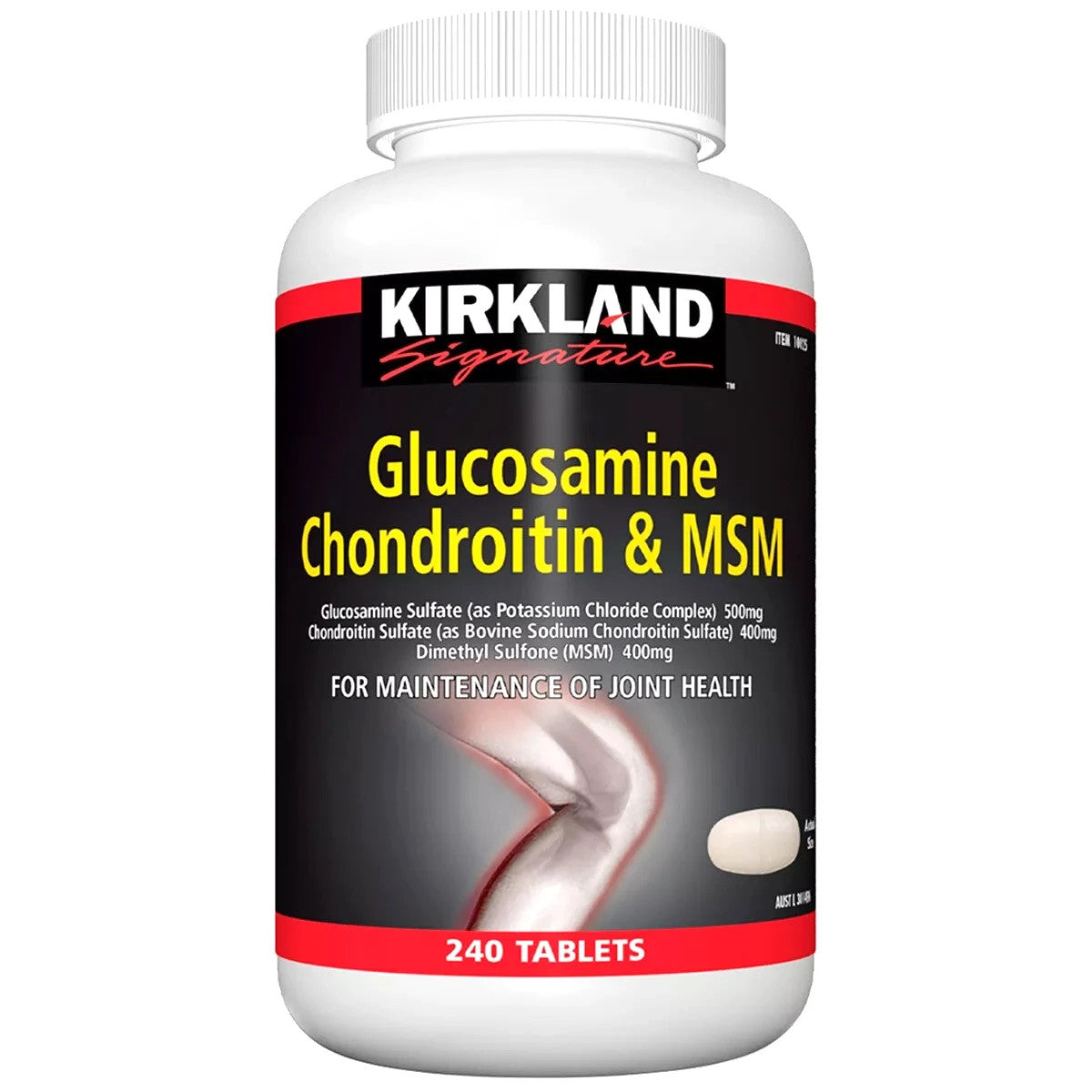 Amino Sugar Chondroitin MSM 240 Tablets Improve Relieve Joint Pain Arthritis