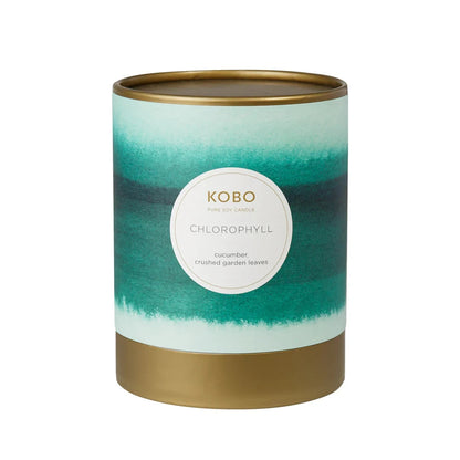 Kobo Chlorophyll Calming & Clean Soy Candle 11oz Handcrafted Aromatherapy Candle