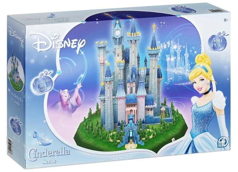 4D Cityscape Disney 509 Piece Cinderella Castle 3D Puzzle 66x60x58cm (8+ Years)
