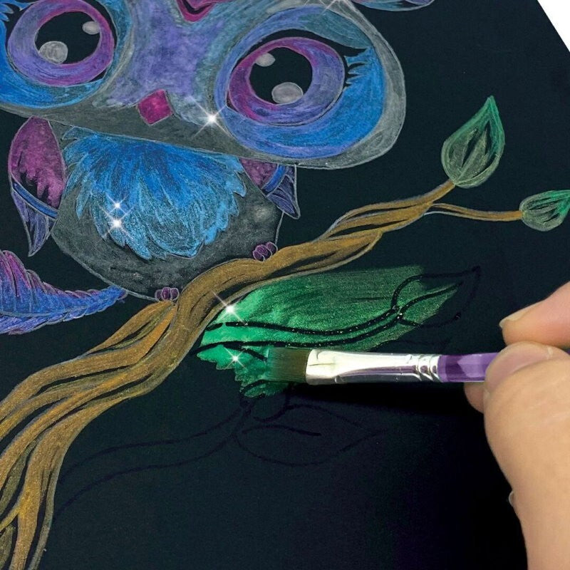 NEBULOUS STARS Pitch Black Art Set Glow in the Dark w/ Eclipsia's Full Story