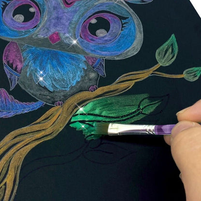 NEBULOUS STARS Pitch Black Art Set Glow in the Dark w/ Eclipsia's Full Story