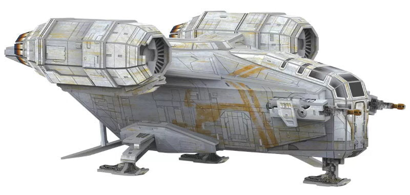 Star Wars Mandalorian Paper Model Kits Razor Crest & Sandcrawler Set 3D Puzzle