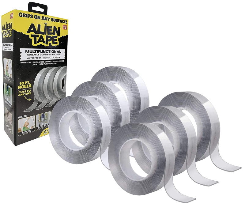 Alien Tape Nano Double Sided Tape Multipurpose Removable Adhesive Hold 7.94kg