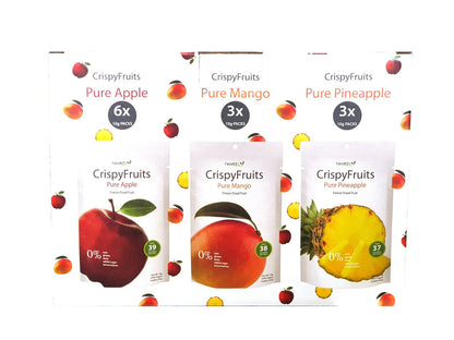 Crispy Pure Apple Mango Pineapple Freeze Dried Fresh Fruit Kid Lunch Snack 120g