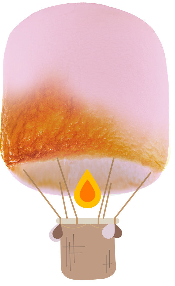 The So Soft Marshmallow Co White Air Puffed Jumbo Roaster Softness Sweet 300g