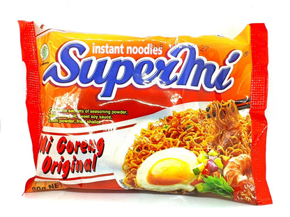 30 x 80g Indofood Indonesian Mi Goreng Original SuperMi Instant Fried Noodles