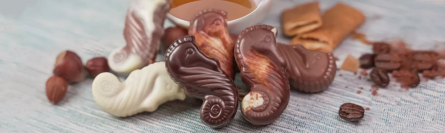Guylian Premium Belgian Praline Hazelnuts Chocolate Seahorses Assortment 333g