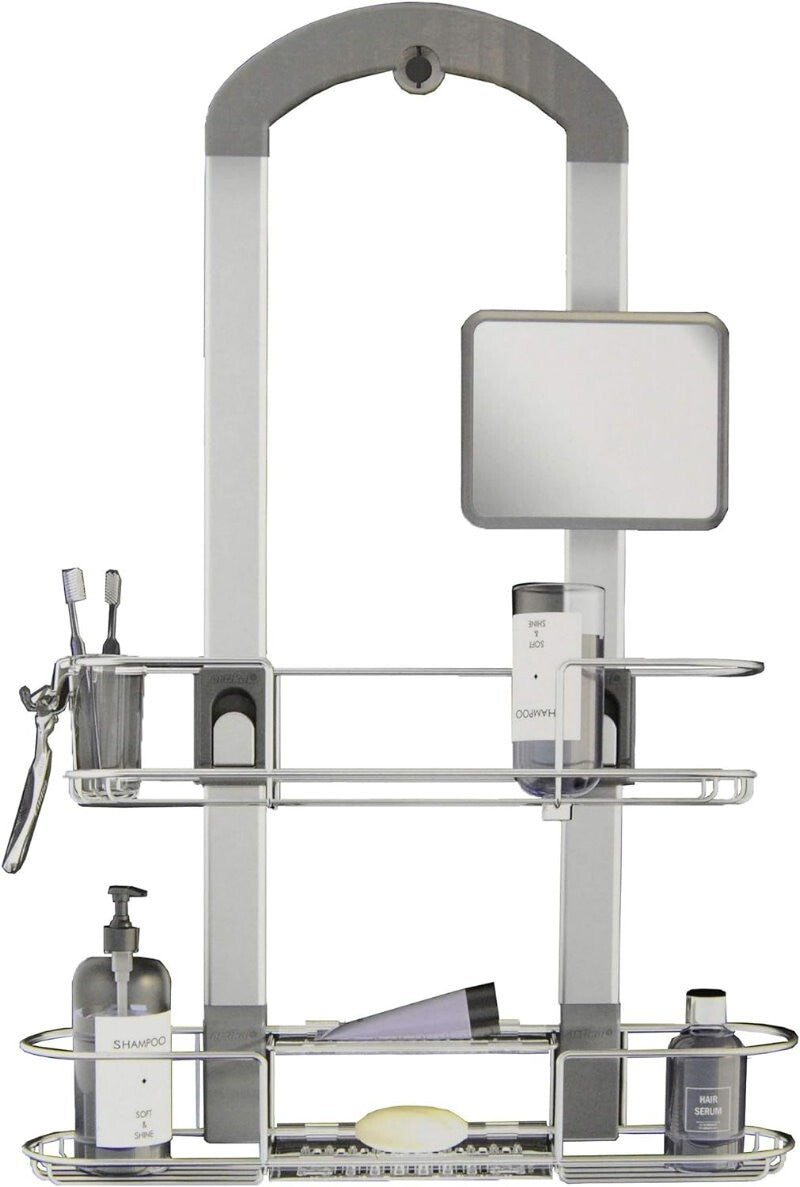 Artika U7 Hanging Shower Caddy Bathroom Shelf Storage Organiser Rust Proof Rack