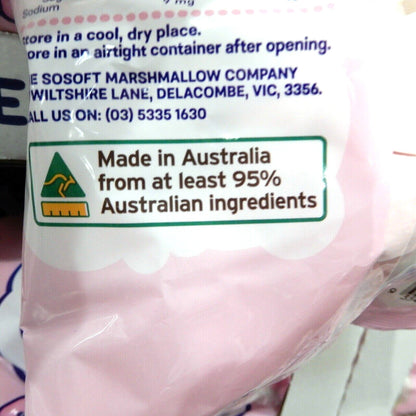 The So Soft Marshmallow Co White Air Puffed Jumbo Roaster Softness Sweet 300g
