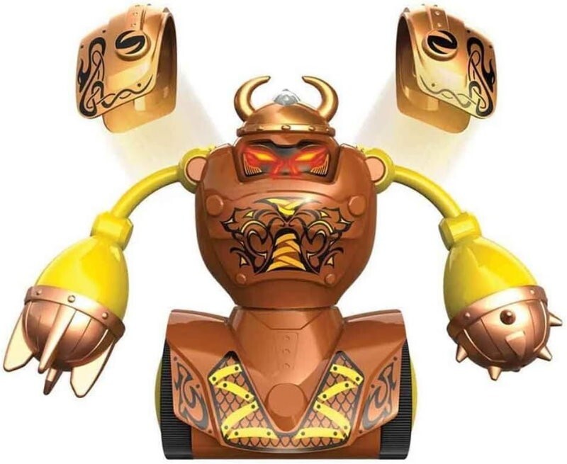 SilverLit YCOO 2-Pack Robo Kombat: Viking RC Battle Fighting Robot w/ Sound