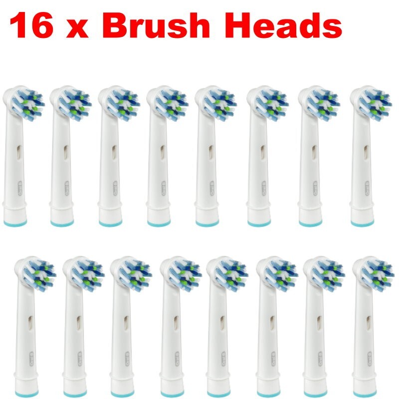 Oral-B CROSS ACTION Replacement Electric Toothbrush Heads Refills Brush Heads