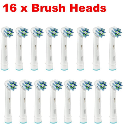 Oral-B CROSS ACTION Replacement Electric Toothbrush Heads Refills Brush Heads