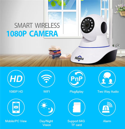 HISEEU FH1C Baby Monitor 1080P IP Camera WIFI Home Security Motion Night Vision