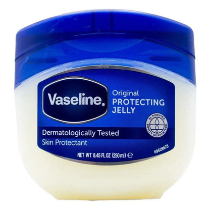 3 x Vaseline 250ml Pure Petroleum Jelly Jar Hand Face Body Dry Skin Moisturiser