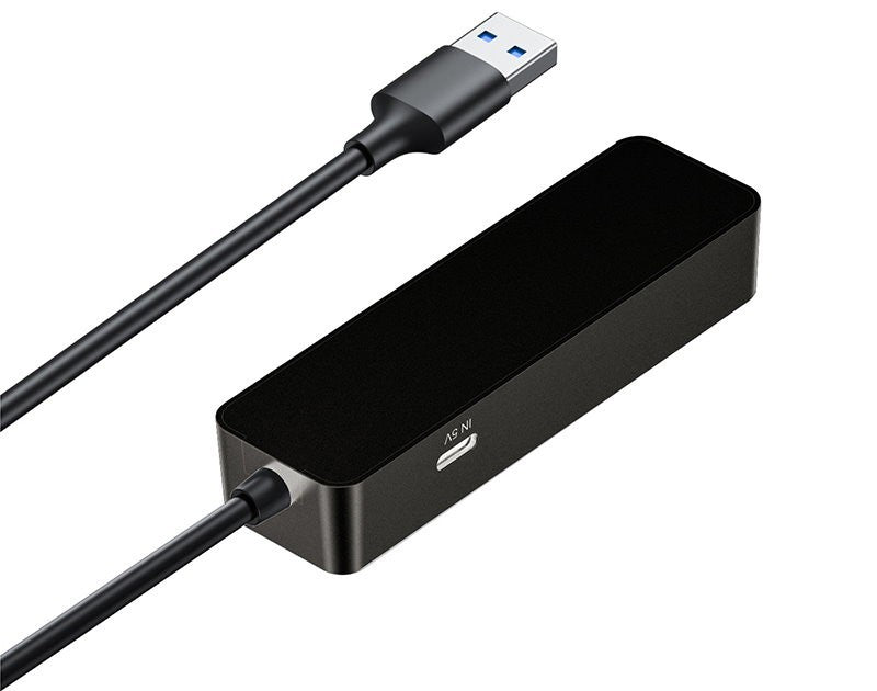 Netac 5-in-1 USB 3.0 Hub with 1000Mbps Gigabit RJ45 & Type-C Power Supply