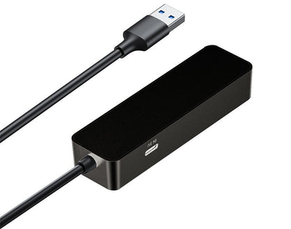 Netac 5-in-1 USB 3.0 Hub with 1000Mbps Gigabit RJ45 & Type-C Power Supply