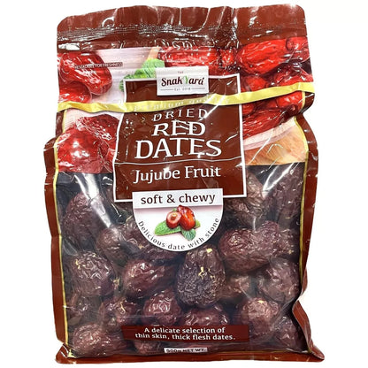 Dried Red Dates 900g Jujube Fruit Premium Quality Soft & Chewy Resealable Bag