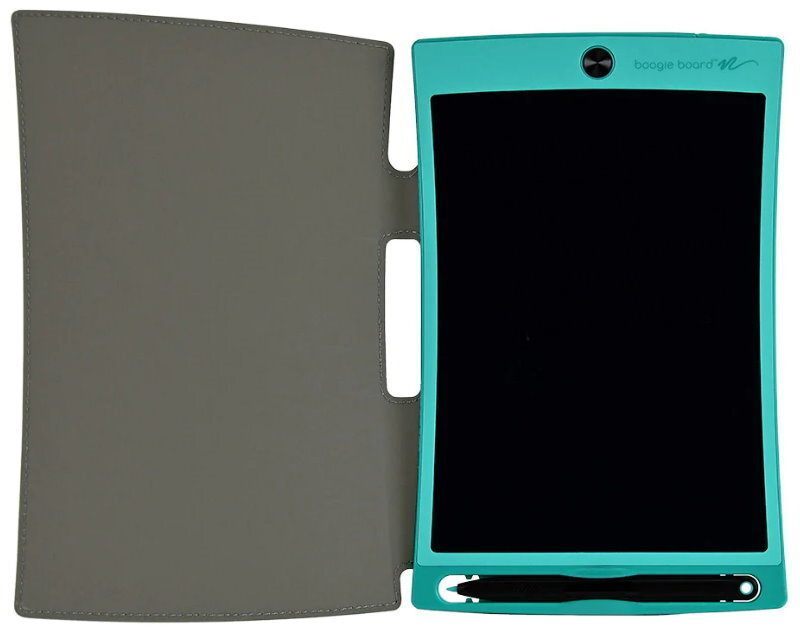 Boogie Board 8.5" Jot Reusable Writing Tablet with Protective Folio, Magnets