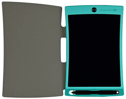 Boogie Board 8.5" Jot Reusable Writing Tablet with Protective Folio, Magnets