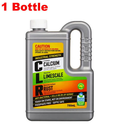 CLR Multipurpose Cleaner Calcium, Lime, Rust, Stain Remover 750mL Clean Safe