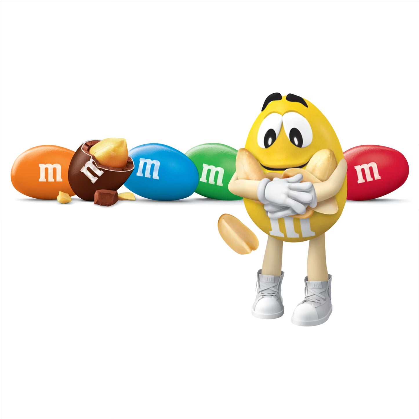 M&M's 575g Peanut Milk Chocolate Party Pack Pantry Kids Party Sweet Snack Halal