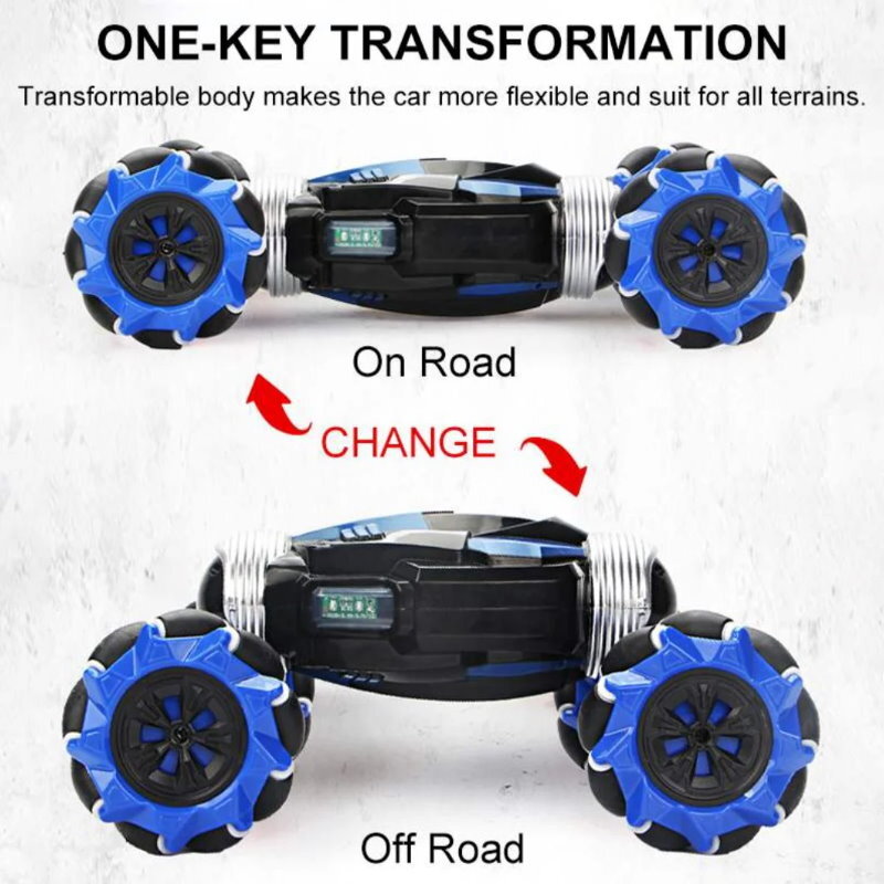 WSD Toys Gesture Sensing RC Stunt Car 2024 - Tumbling, 360° Spinning, Wall Flip