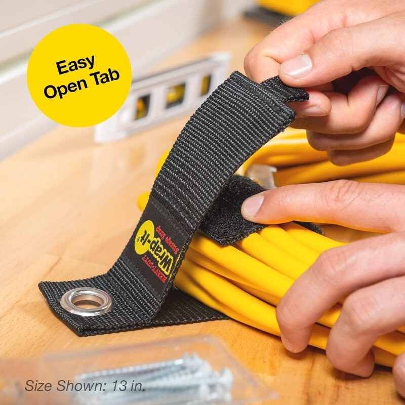 Wrap-It Storage 24 pcs Ultimate Organisation Pack Storage Straps, Cable Ties