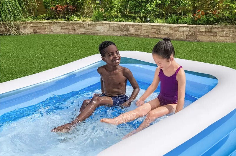 H2OGO Rectangular Inflatable Family Swimming Pool 1161 Litre 3m x 1.8m x 56cm