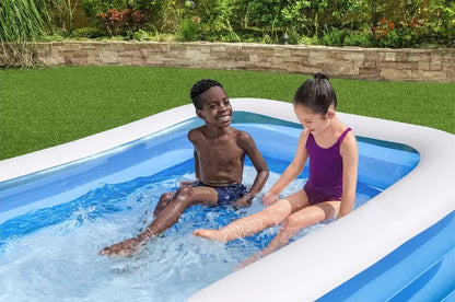 H2OGO Rectangular Inflatable Family Swimming Pool 1161 Litre 3m x 1.8m x 56cm