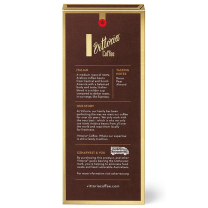Vittoria Coffee 60-Pack 100% Arabica Italian Blend Nespresso Compatible Capsules