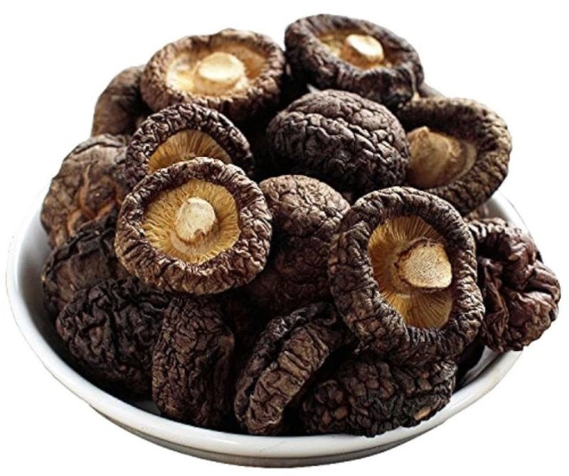 Snak Yard Premium Black Forest Dried Mushrooms 450g - Shiitake Variety - Express