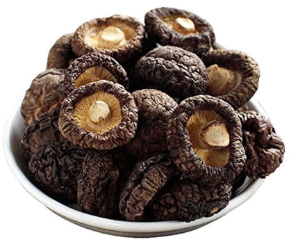 Snak Yard Premium Black Forest Dried Mushrooms 450g - Shiitake Variety - Express