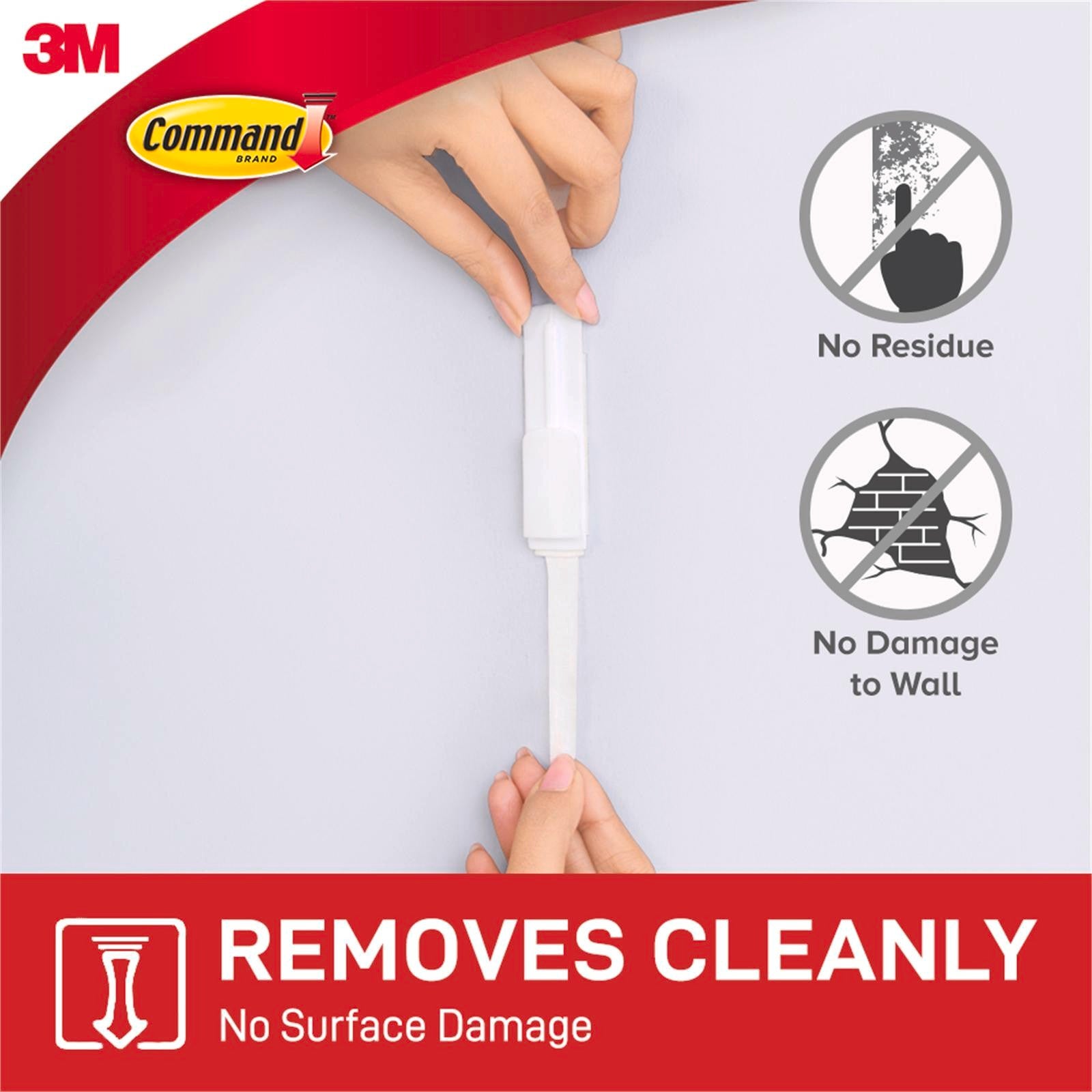 10x 3M Command Hook Value Pack Multi Use Adhesive Strips Various Removable Hooks