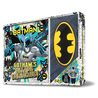 DC Batman Book And Dress-Up Set Gotham's Villains Unleashed Storybook Make Mask