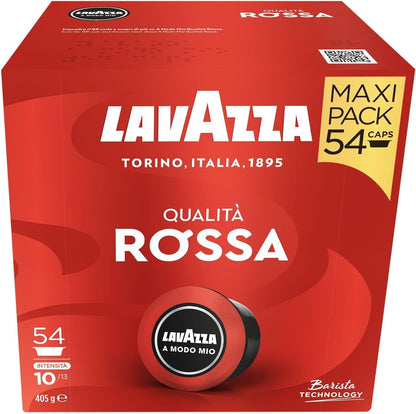 Lavazza A Modo Mio Espresso Coffee Machine Capsule Pod Rossa Passionale Intenso