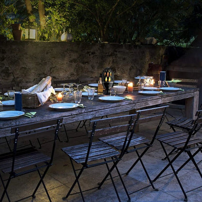 ProGlo IP65 Indoor/Outdoor LED Flame Effect Torch w/ Spike, Stand & USB Charging