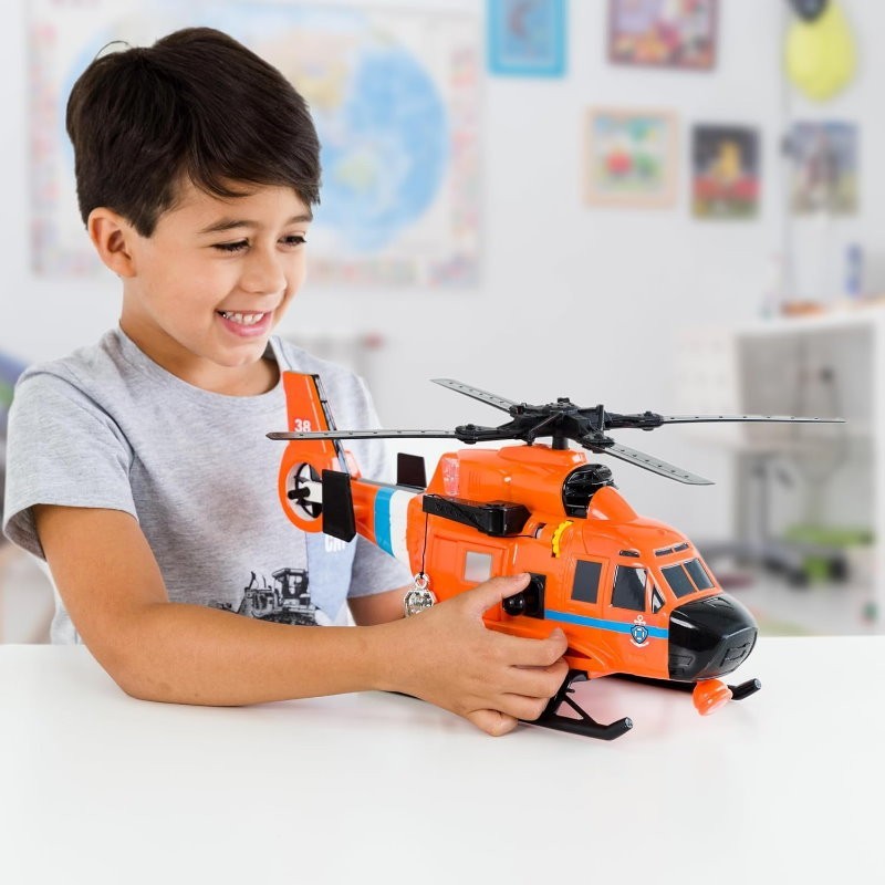 Mighty Fleet Motorised Vehicle Garbage Truck Police Car Fire Engine Helicopter