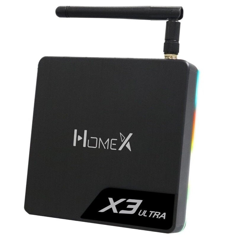 HomeX X3 Ultra TV BOX AI Android TVbox AU WiFi Live TV - 最新中文电视盒 - 直播 剧集 电影