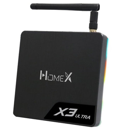 HomeX X3 Ultra TV BOX AI Android TVbox AU WiFi Live TV - 最新中文电视盒 - 直播 剧集 电影