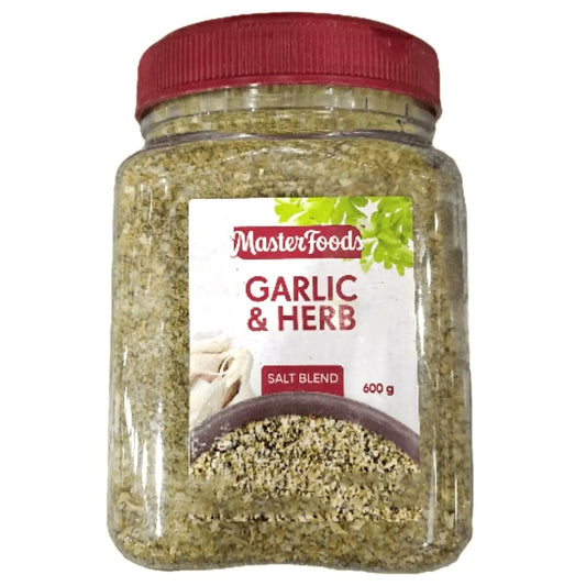 Masterfoods Garlic & Herb Seasoning Salt Blend 600g Perfect for Cooking & Grill