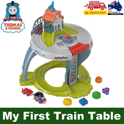 Fisher-Price Thomas & Friends Toddler Toy My First Train Table w/ Track 18 month