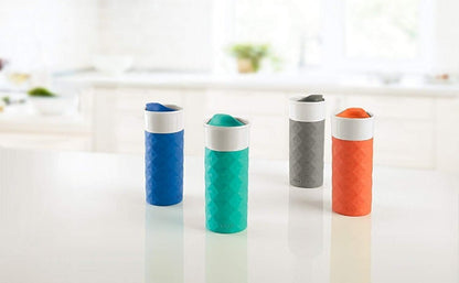 Ello Ogden On-The-Go Ceramic Travel Mug with Friction-Fit Lid & Silicone Boot