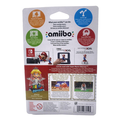 Nintendo Amiibo Character Peach Wedding Switch Wii U 3DS Odyssey Collection NFC