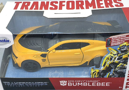 2016 Chevy Camaro Transformer The Last Knitght Bumblebee Kids Model Toy Car 1:32